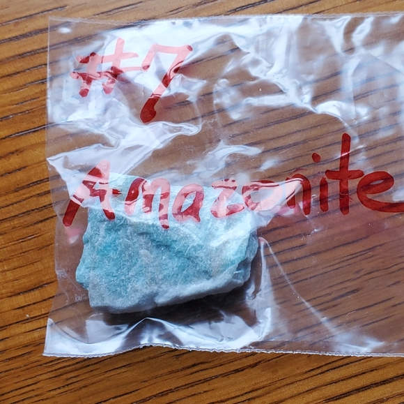 #7 Raw Amazonite Crystal - Picture 4 of 7